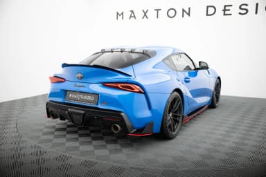 Задні сплітери boczne Maxton V2 Toyota Supra MK5 (чорний глянець) - фото My Tuning Lab