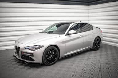 Накладки на пороги Maxton Alfa Romeo Giulia Sport - фото My Tuning Lab
