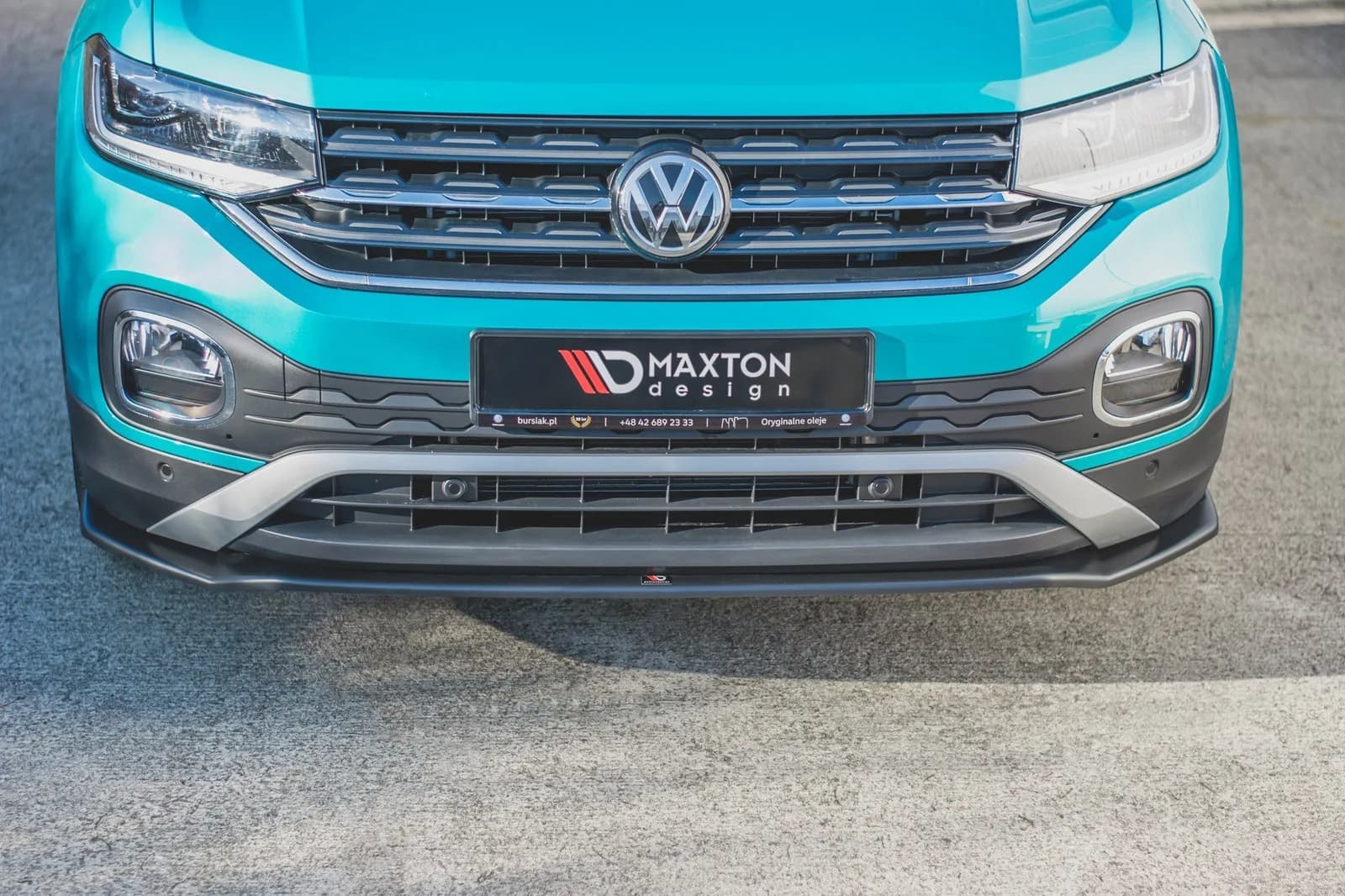Передній сплітер Maxton Volkswagen T-Cross - фото My Tuning Lab