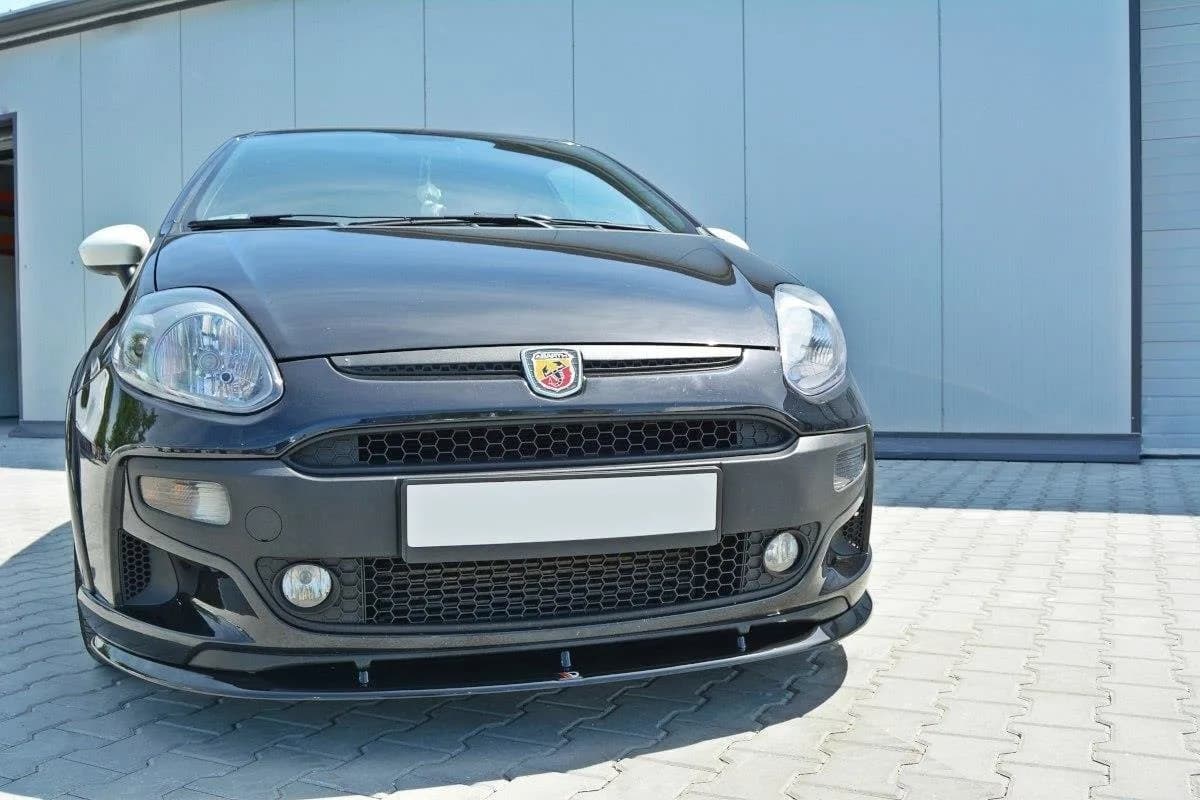 Передній сплітер Maxton Abarth Punto Evo - фото My Tuning Lab