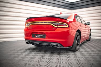 Задній сплітер (Z Dyfuzorem) Maxton Dodge Charger RT Mk7 Facelift - фото My Tuning Lab