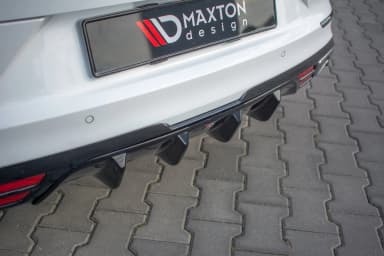 Задня накладка Maxton Kia ProCeed GT MK3 (чорний глянець) - фото My Tuning Lab