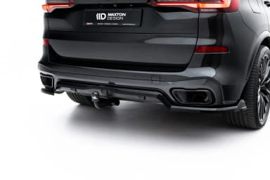 Задній центральний сплітер з дифузором Maxton BMW X5 M-пакет G05 - фото My Tuning Lab