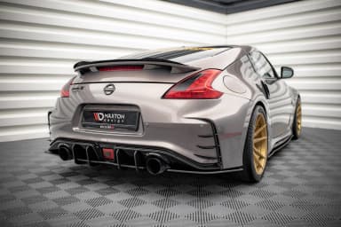 Задній дифузор Street Pro Maxton Nissan 370Z Nismo Facelift - фото My Tuning Lab