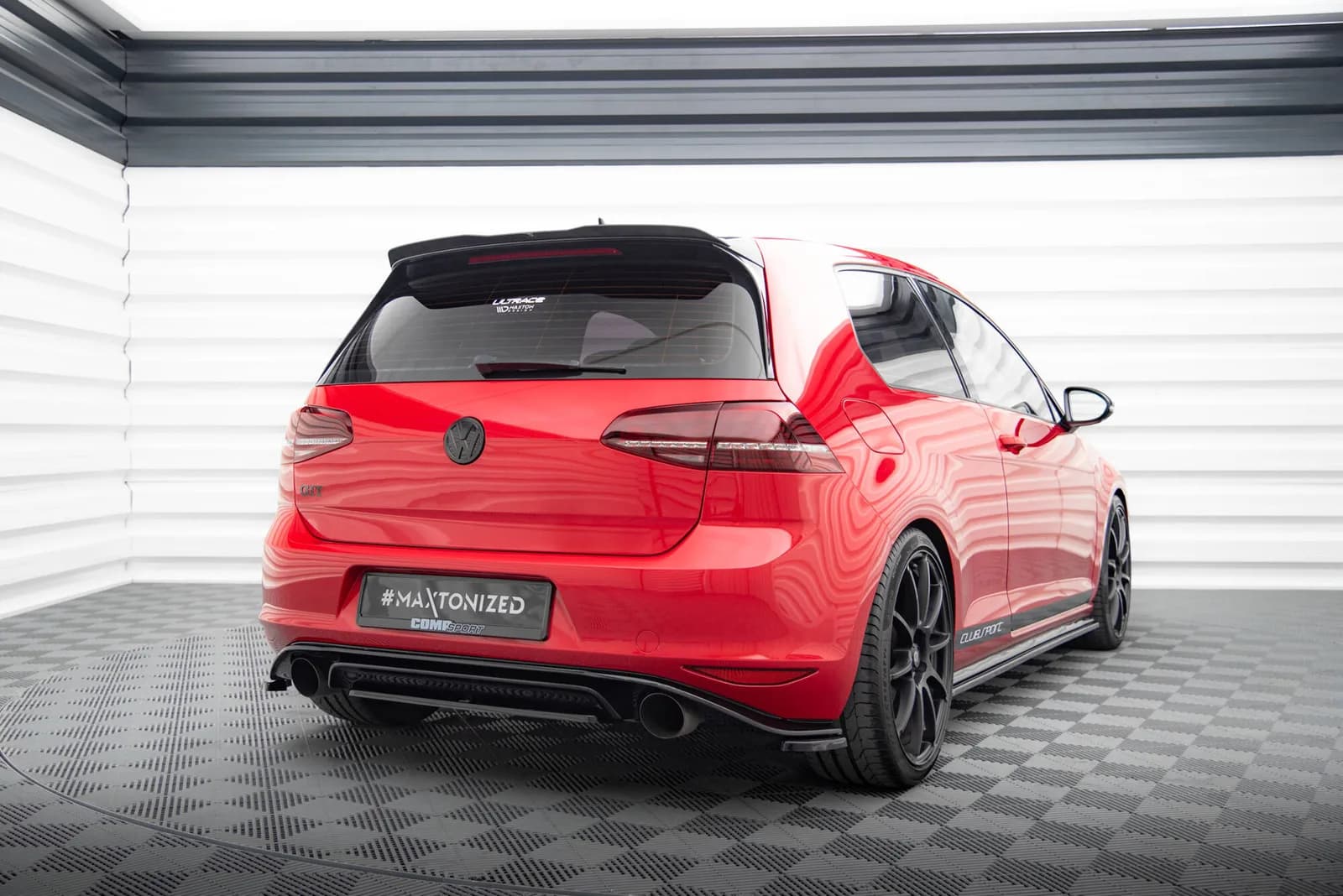 Задній сплітер VW GOLF Mk7 GTI CLUBSPORT - фото My Tuning Lab