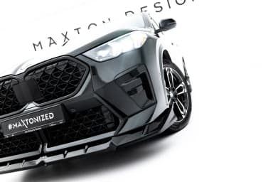 Передній сплітер Maxton BMW X2 M-пакет / iX2 U10 - фото My Tuning Lab