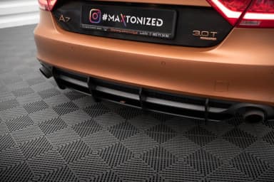 Задній дифузор Street Pro Maxton Audi A7 S-Line C7 - фото My Tuning Lab