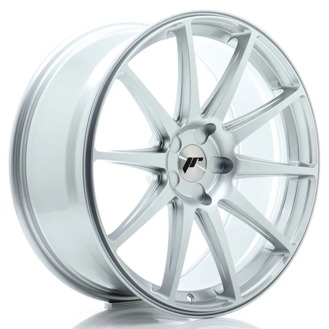 Легкосплавний диск 20" Japan Racing JR11 20x8,5 ET35 5x112 насичений срібний - фото My Tuning Lab
