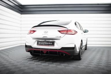 Задній дифузор Street Pro Maxton Hyundai I30 N Fastback Mk3 - фото My Tuning Lab