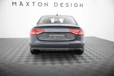 Задня накладка Maxton Audi A4 B8 Facelift (Wersja bez Вихлопów) - фото My Tuning Lab