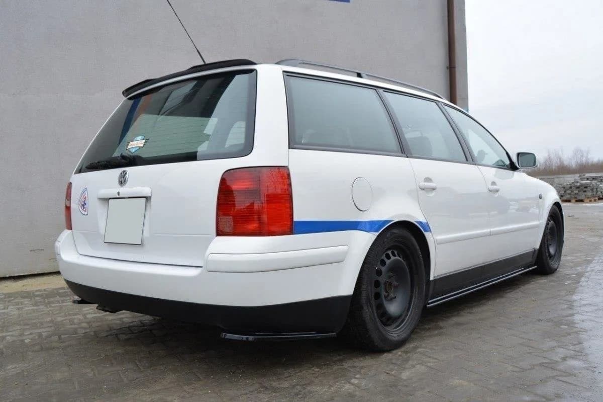 Задні сплітери boczne Maxton Volkswagen Passat B5 Kombi (чорний глянець) - фото My Tuning Lab