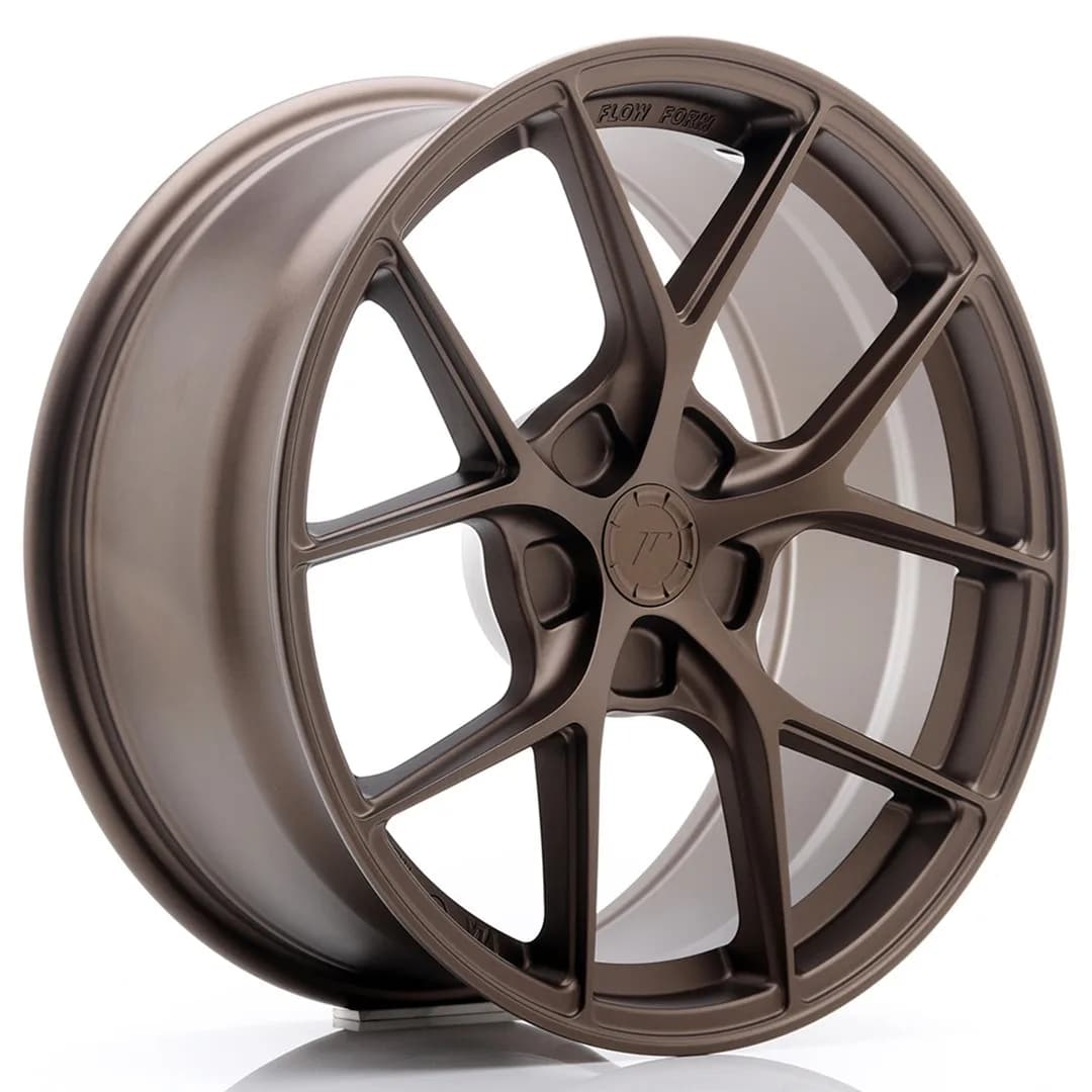 Легкосплавний диск 18" Japan Racing SL01 18x8 ET40 5x120 Matt бронза - фото My Tuning Lab