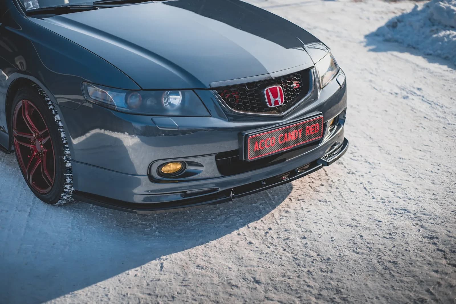 Передній сплітер V.2 Maxton Honda Accord Mk7 Type-S - фото My Tuning Lab