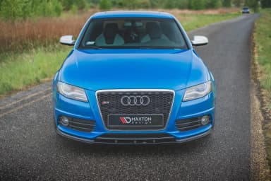 Передній сплітер V.1 Maxton Audi S4 / A4 S-Line B8 - фото My Tuning Lab