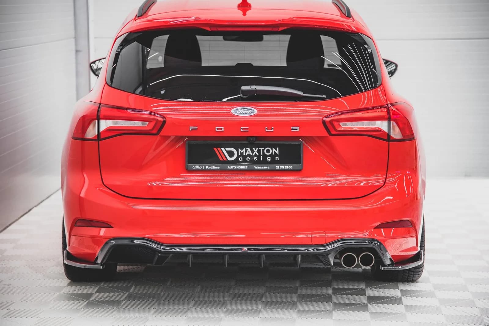 Задня накладка Maxton Ford Focus ST-Line Estate Mk4 - фото My Tuning Lab