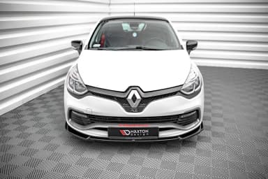Передній сплітер V.2 Maxton Renault Clio RS Mk4 - фото My Tuning Lab