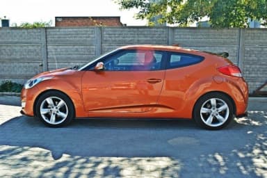 Накладки на пороги Maxton Hyundai Veloster - фото My Tuning Lab