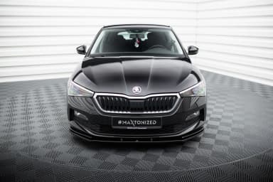 Передній сплітер V.1 Maxton Skoda Scala - фото My Tuning Lab