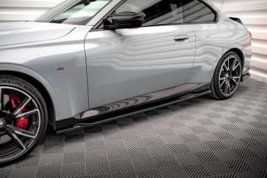 Накладки на пороги V.2 Maxton BMW 2 Coupe M-пакет / M240i G42 - фото My Tuning Lab