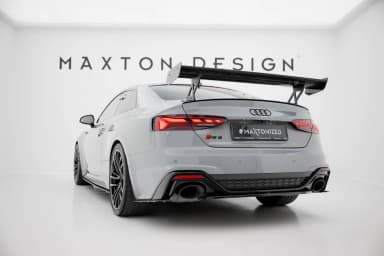 Karbonowy Spoiler Z Zewnętrznymi Wspornikami V.1 Maxton Audi A5 / A5 S-Line / S5 / RS5 Coupe F5 / F5 Facelift - фото My Tuning Lab