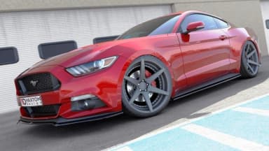 Передній сплітер Maxton Ford Mustang Mk6 - фото My Tuning Lab