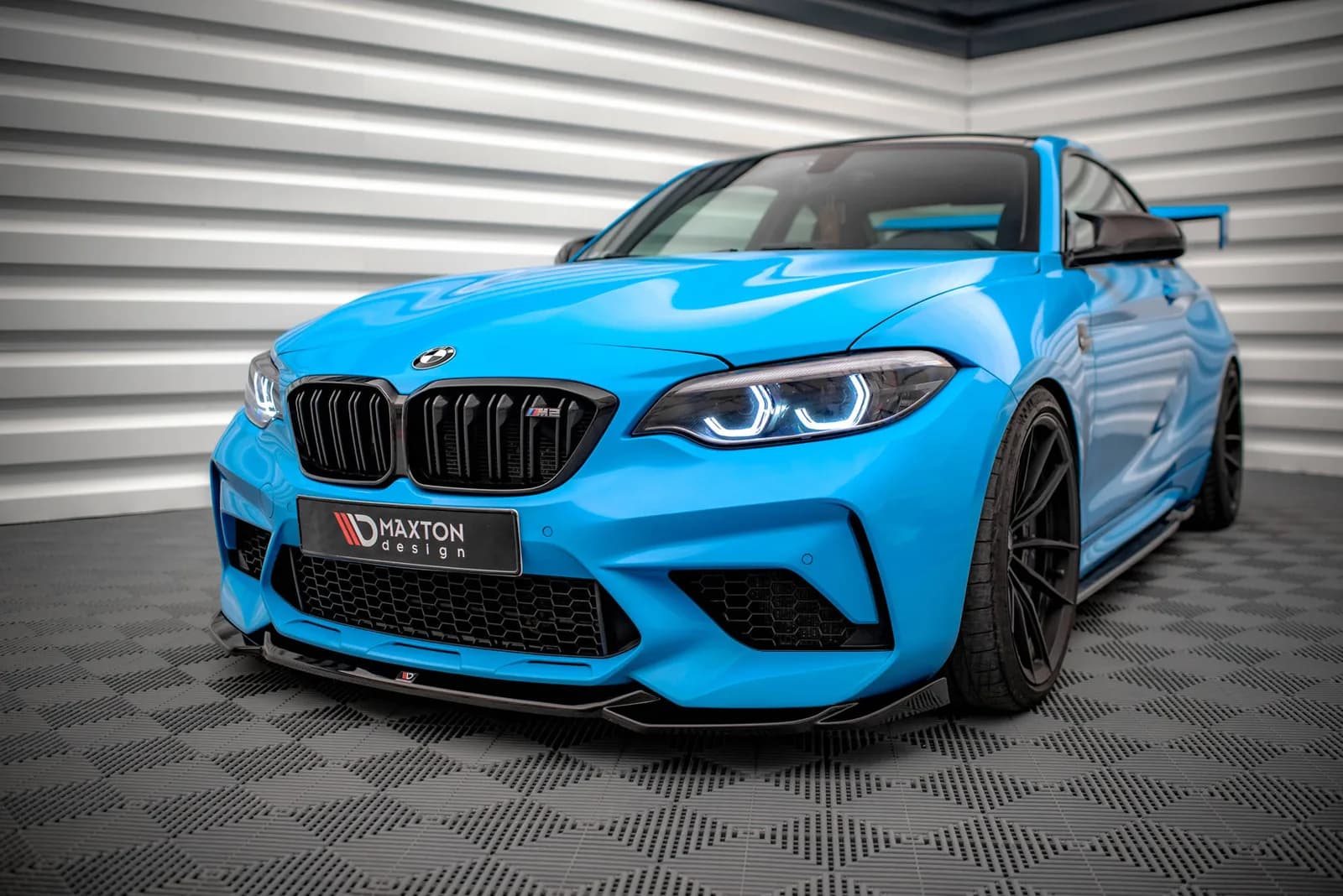 Передній сплітер V.1 Maxton BMW M2 Competition F87 - фото My Tuning Lab