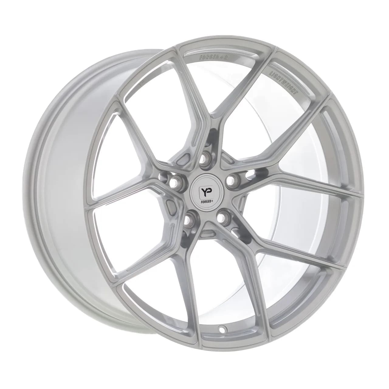 Легкосплавний диск 19" Yido Performance Forged+R RS1 19x10 ET33 5x120 срібний - фото My Tuning Lab