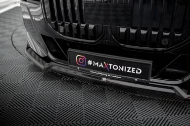 Передній сплітер V.3 Maxton BMW 7 M-пакет / M760e / i7 M-пакет G70 - фото My Tuning Lab