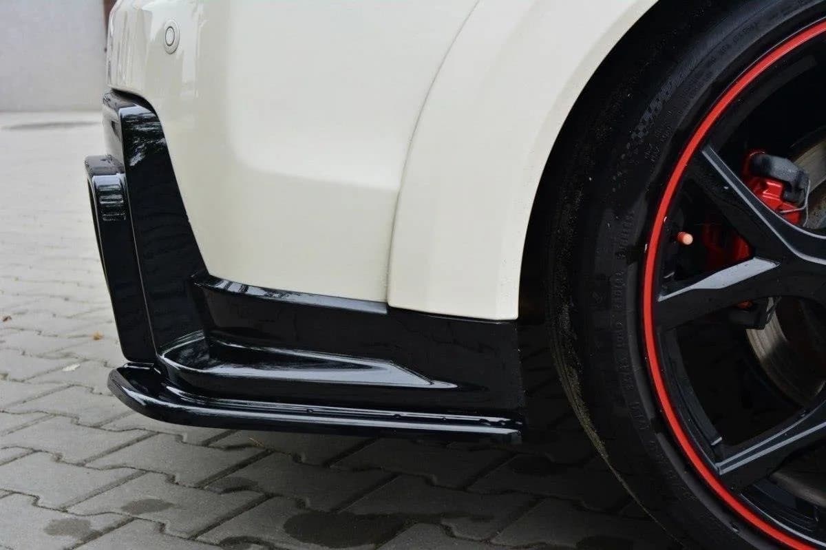 Задні сплітери boczne Maxton Honda Civic IX Type R (чорний глянець) - фото My Tuning Lab