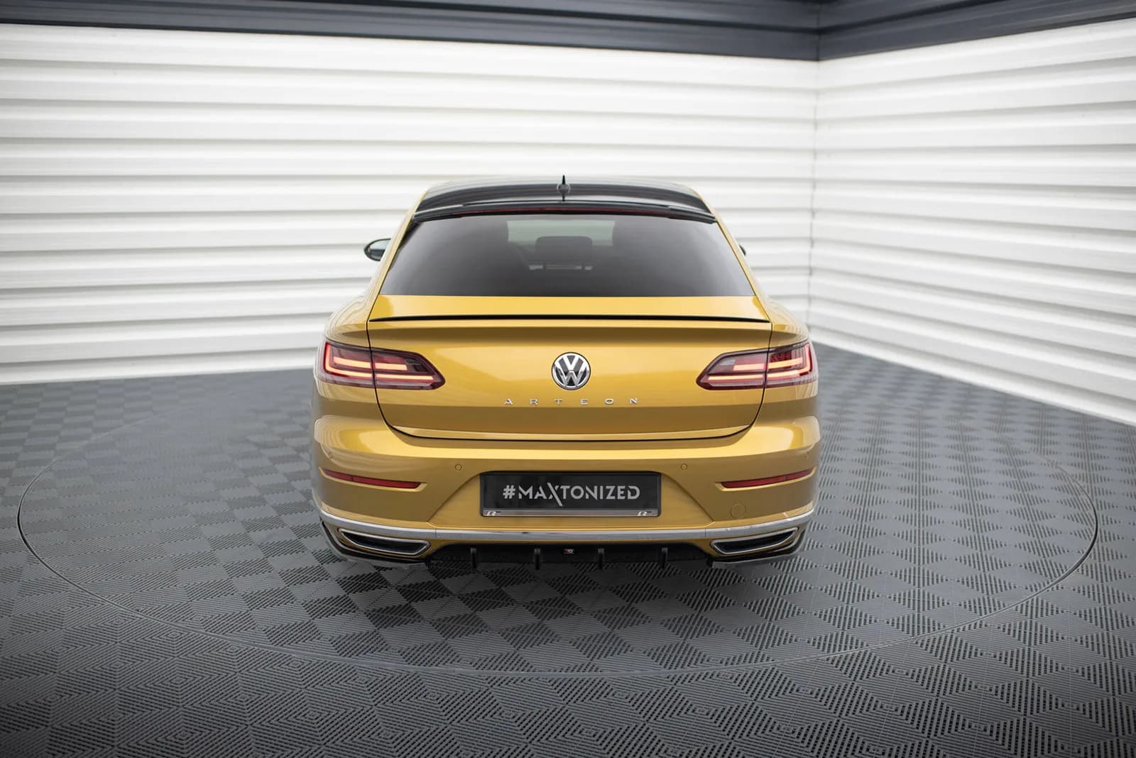 Задня накладка Maxton Volkswagen Arteon R-Line - фото My Tuning Lab