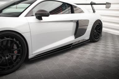 Накладки на пороги V.2 Maxton Audi R8 Mk2 Facelift - фото My Tuning Lab