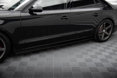 Комплект сплітерів Maxton Audi A8 D4 - фото My Tuning Lab