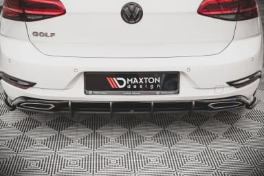 Задній дифузор Street Pro Maxton Volkswagen Golf R-Line Mk 7 Facelift - фото My Tuning Lab