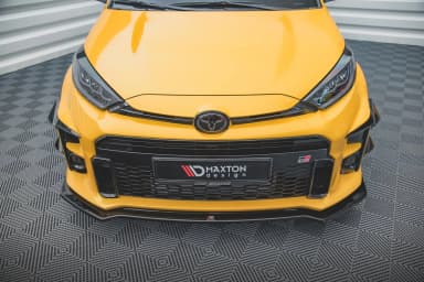 Канарди (аеродинамічні накладки переднього бампера) Maxton Toyota GR Yaris Mk4 - фото My Tuning Lab
