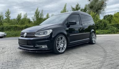 Накладки на пороги Maxton Opel Maxton Volkswagen Caddy Mk. 4 - фото My Tuning Lab