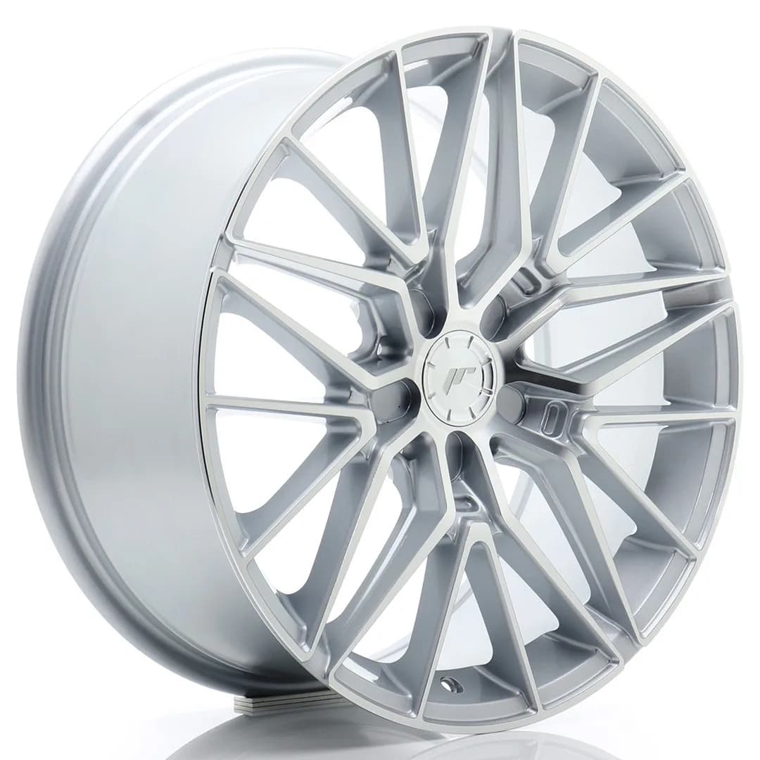 Легкосплавний диск 18" Japan Racing JR38 18x8 ET40 5x108 срібний з фрезеруванням - фото My Tuning Lab