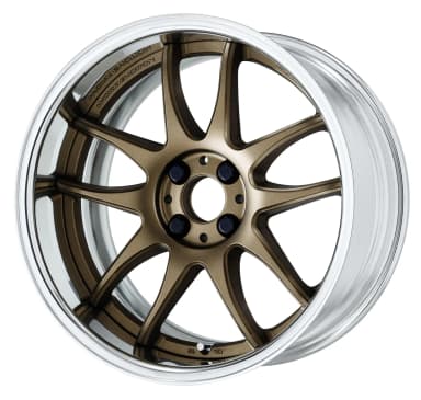 Легкосплавний диск 17" Work Wheels Work Emotion CR-2P 17x10,5 BLANK Matte бронза (AHG) - фото My Tuning Lab