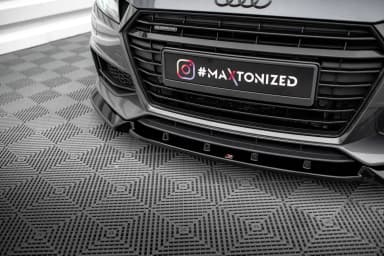 Передній сплітер V.2 Maxton Audi TT S / S-Line 8S - фото My Tuning Lab