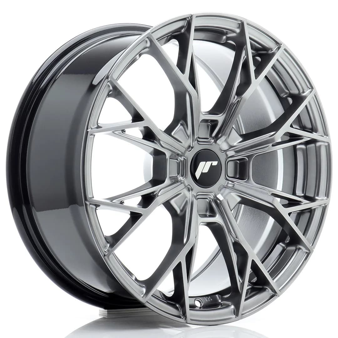 Легкосплавний диск 17" Japan Racing JR49 17x8 ET20-40 4H BLANK насичений чорний - фото My Tuning Lab