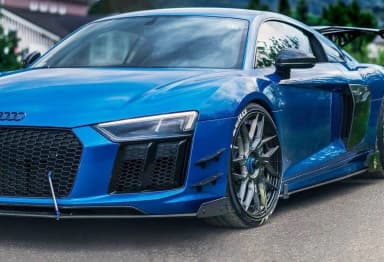 Канарди (Бічні накладки бампера Maxton) Audi R8 MK2 - фото My Tuning Lab