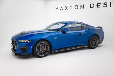 Накладки на пороги Maxton Ford Mustang GT / Dark Horse Mk7 - фото My Tuning Lab