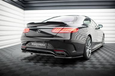 Задній сплітер (Z Dyfuzorem) Maxton Mercedes-Benz S Coupe AMG-Line C217 Facelift - фото My Tuning Lab