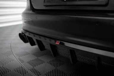 Задня накладка Maxton Audi S7 C7 - фото My Tuning Lab