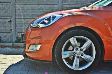 Передній сплітер Maxton Hyundai Veloster - фото My Tuning Lab