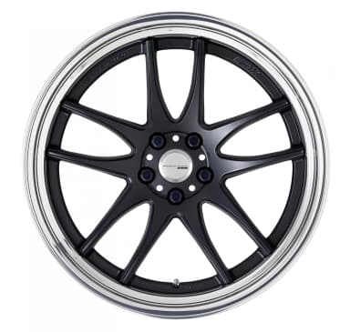 Легкосплавний диск 17" Work Wheels Work Emotion CR-2P Step Rim 17x9,5 BLANK матовий чорний (MBL) - фото My Tuning Lab
