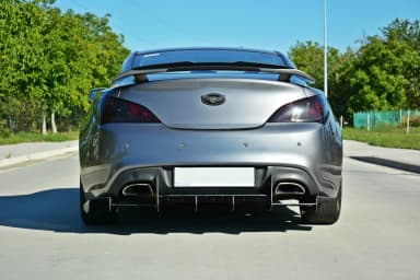 Задній дифузор Maxton Hyundai Genesis Coupe MK1 - фото My Tuning Lab