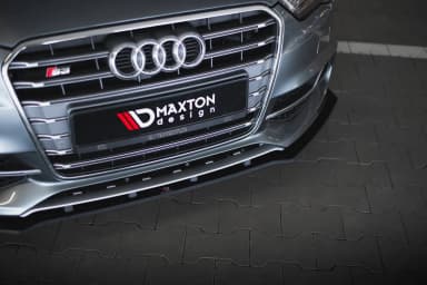 Передній сплітер Street Pro Maxton Audi S3 / A3 S-Line Sedan 8V - фото My Tuning Lab