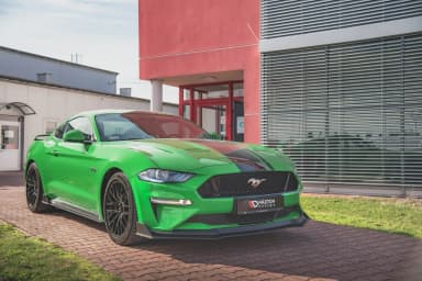 Передній сплітер Street Pro V.2 Maxton Ford Mustang GT MK6 Facelift - фото My Tuning Lab
