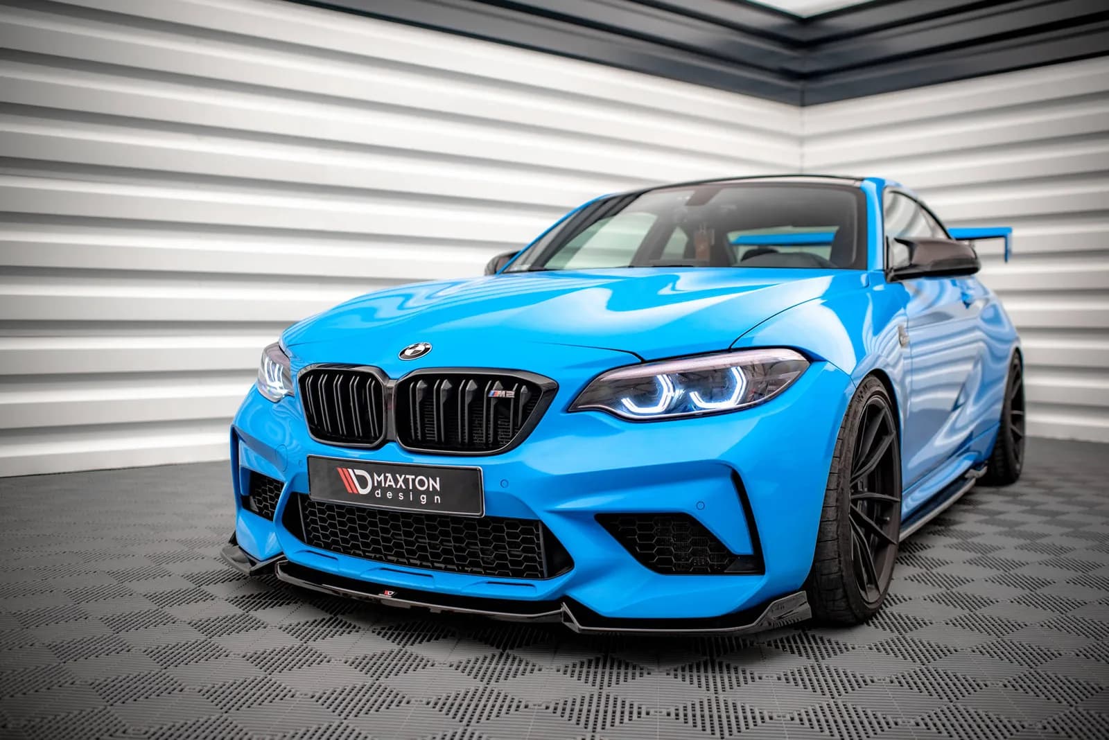 Передній сплітер V.2 Maxton BMW M2 Competition F87 - фото My Tuning Lab