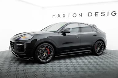 Накладки на пороги Maxton Porsche Cayenne Sport Design / Turbo SUV / Coupe Mk3 / Mk3 Facelift - фото My Tuning Lab
